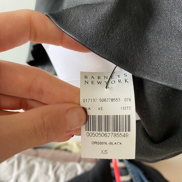 Sprwmn Los Angeles leather dress NWT xs - Picture 9 of 12